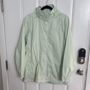 The North Face Mint Green Hooded Jacket